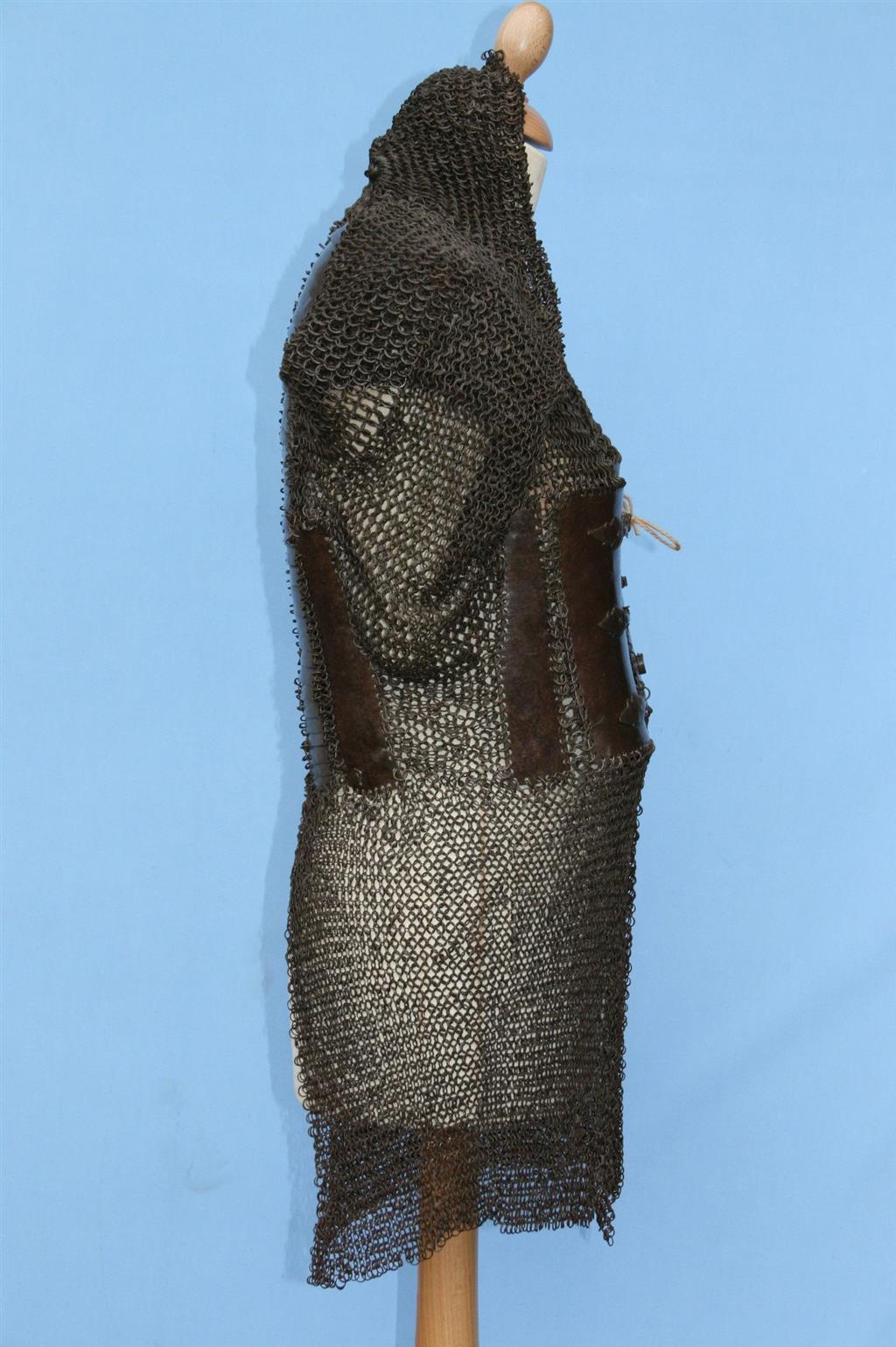 An Indian mail and plate shirt from the Bikaner Armoury, 17th Century or earlier,